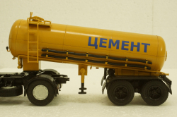 ТЦ-11, п/прицеп цементовоз, 102026, АвтоИстория 1:43