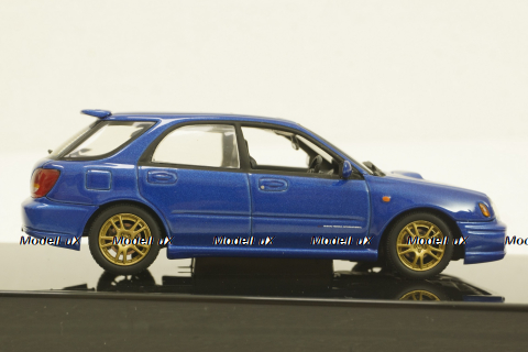 Subaru Impreza WRX Sti Wagon, New Age, blue, 58631, AutoArt 1:43