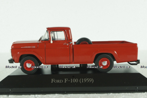 Ford F-100 Pick-Up 1959 red, Altaya 1:43
