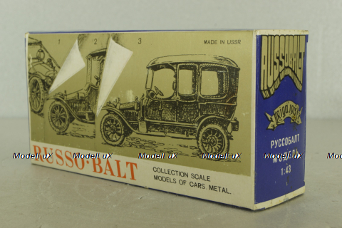 Руссо-балт, С24-40, Лимузин Берлин, А37, февраль 1987, Тантал/Радон  1:43