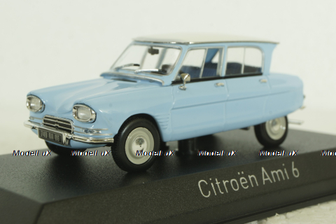 Citroën Ami 6 1966, Blue, 153523, Norev 1:43