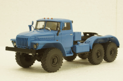 Урал-4420 тягач синий, АвтоИстория 1:43