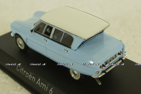 Citroën Ami 6 1966, Blue, 153523, Norev 1:43