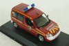 Citroën Berlingo Firefighters (Medical Assistance) 2004, red, 155722, Norev 1:43