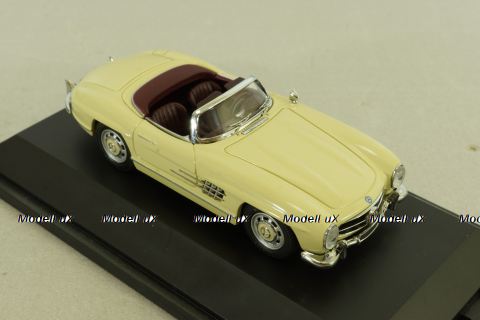 Mercedes 300 SL Roadster (W198) 1957, beige, 02531, Schuco 1:43