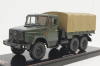 Зил-433420 6х6 с тентом, зеленый, TruckTyr 1:43