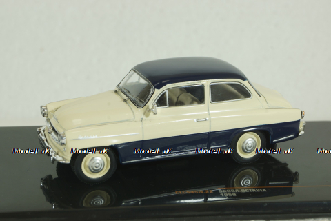 Skoda Octavia, beige/blue, 1959, CLC545,  IXO 1:43
