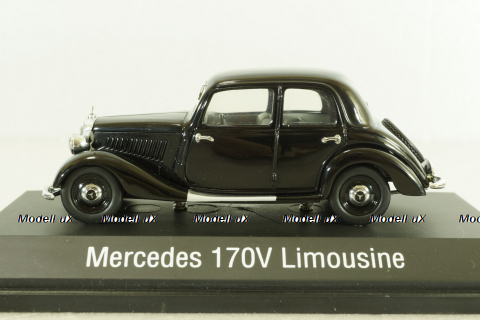 Mercedes 170V (W136) Limousine 1936, black, 02361, Schuco 1:43