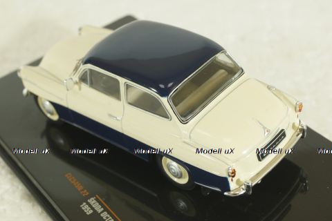 Skoda Octavia, beige/blue, 1959, CLC545,  IXO 1:43