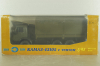 Камаз-43105 с тентом, поворотный мост, хаки, Элекон 1:43