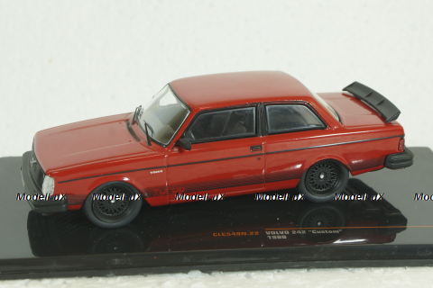 Volvo 242, custom, red, 1981, CLC549, IXO 1:43