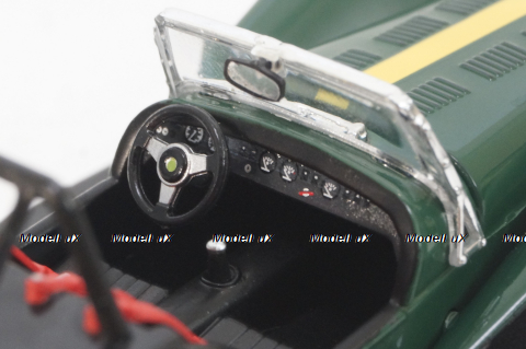 Caterham Super Seven 1979 Green & Yellow, 270213, Norev 1:43