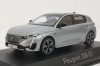 Peugeot 308 GT 2021 Artense Grey, 473931, Norev 1:43