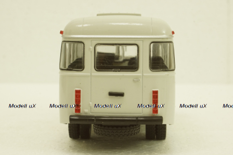 Кавз-3976, бежевый/серый, АвтоИстория 1:43