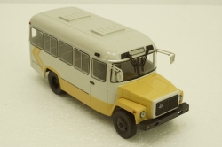 Кавз-3976, бежевый/серый, АвтоИстория 1:43
