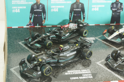 Mercedes AMG Petronas Set F1 4X W14 Team, Набор болидов Mercedes GP из 4х машин Формула 1 , BU38093-PACK, Bburago 1:43