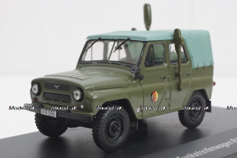 Уаз-469Б, Gelande-Funkstreifenwagen R1125, NVA 1975, CCC079, Cars&Co 1:43