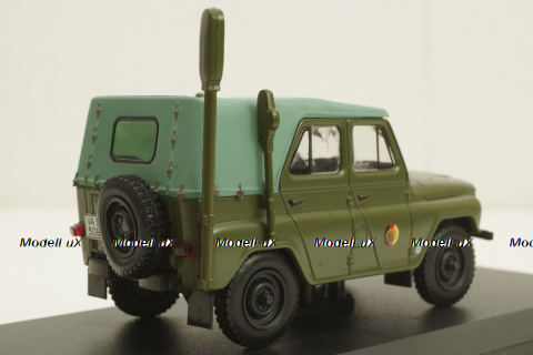 Уаз-469Б, Gelande-Funkstreifenwagen R1125, NVA 1975, CCC079, Cars&Co 1:43