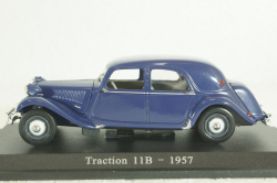 Citroen Traction 11B, blue, 1957, Atlas 1:43