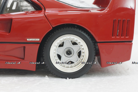 Ferrari F40, red,  KYO8416R0, Kyosho 1:18