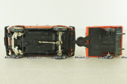 Ваз-2121 Нива с прицепом скиф,Тантал/Радон 1:43