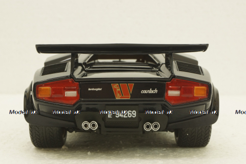 Lamborghini Countach Walter Wolf, Dark Blue, KYO8320D0, Kyosho 1:18