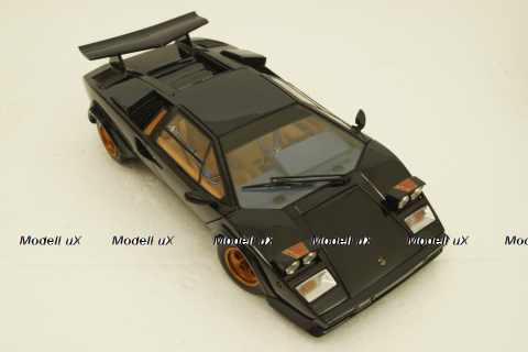 Lamborghini Countach Walter Wolf, Dark Blue, KYO8320D0, Kyosho 1:18