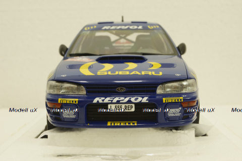 Subaru Impreza, Sainz/Monza, #5, winner Monte Carlo,  KYO8962B0, Kyosho 1:18