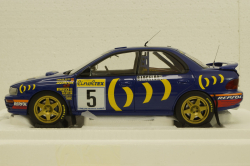 Subaru Impreza, Sainz/Monza, #5, winner Monte Carlo,  KYO8962B0, Kyosho 1:18
