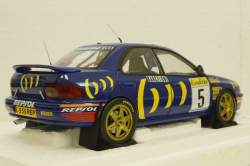 Subaru Impreza, Sainz/Monza, #5, winner Monte Carlo,  KYO8962B0, Kyosho 1:18