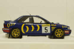 Subaru Impreza, Sainz/Monza, #5, winner Monte Carlo,  KYO8962B0, Kyosho 1:18