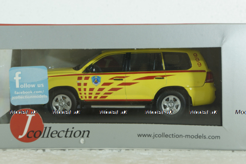 Toyota Land Cruiser 200 Qatar Fire Brigade 2009, JC256, J-Collection 1:43