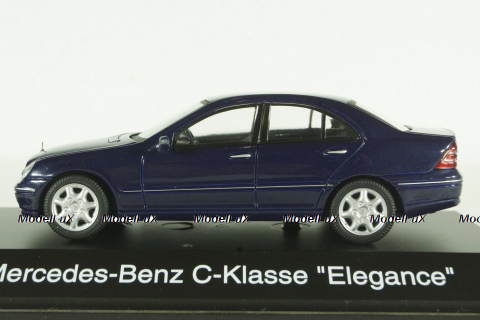 Mercedes C200 Elegance (W203), 2000 C-Klasse blue, Schuco 1:43