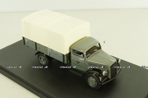 Opel Blitz S 3t "Deutsche Bundespost" telecommunications services, grey, Schuco 1:43