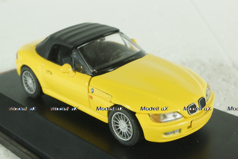 BMW Z3 Softtop yellow, Schuco 1:43