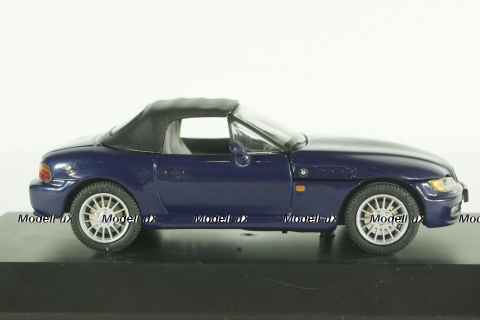 BMW Z3 Softtop blue, Schuco 1:43