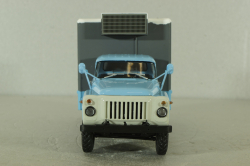 ШЗСА-3716(53) "Яйца, цыплята" на шасси Газ-53, голубой/серый Автоистория 1:43