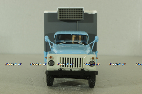 ШЗСА-3716(53) "Яйца, цыплята" на шасси Газ-53, голубой/серый Автоистория 1:43