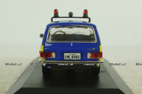 Volkswagen Brasilia Polizia Rodoviaria Federal, VW Brasilia 1975, PRD237, PremiumX 1:43