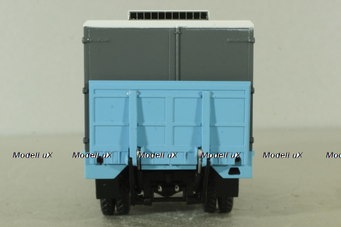 ШЗСА-3716(53) "Яйца, цыплята" на шасси Газ-53, голубой/серый Автоистория 1:43