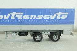 Mercedes NG2232 с полуприцепом Fruehauf Savoyarde Sovtransavto, SSM1558, SSM 1:43 Уценка!