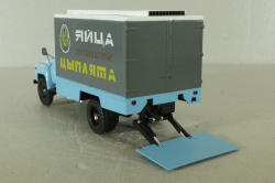ШЗСА-3716(53) "Яйца, цыплята" на шасси Газ-53, голубой/серый Автоистория 1:43