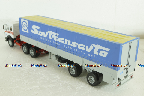 Mercedes NG2232 с полуприцепом Fruehauf Savoyarde Sovtransavto, SSM1558, SSM 1:43 Уценка!