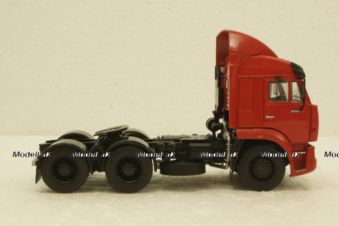 Камаз-6460 седельный тягач (со спойлером), красный, 102743, АвтоИстория 1:43