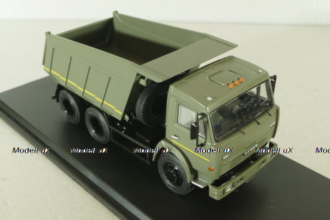 Камаз-65115 самосвал, зеленый, 2006, SSM1314, SSM 1:43