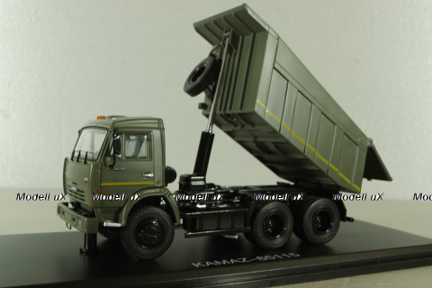 Камаз-65115 самосвал, зеленый, 2006, SSM1314, SSM 1:43