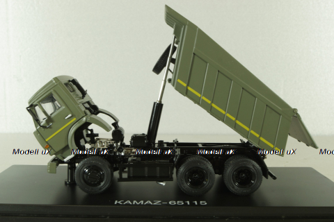 Камаз-65115 самосвал, зеленый, 2006, SSM1314, SSM 1:43