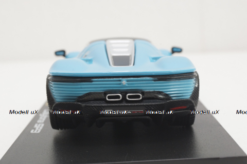 Ferrari Daytona SP3 Closed Top 2022 blue, 18-36914, Burago 1:43