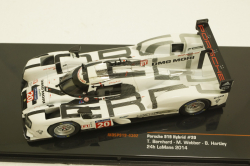 Porsche 919 Hybrid #20 24h LeMans 2014 Bernhard, Webber, Hartley, IXO 1:43