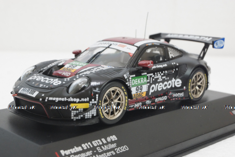 Porsche 911 GT3 R #99 ADAC GT-Masters 2020 Herberth Motorsport, IXO 1:43